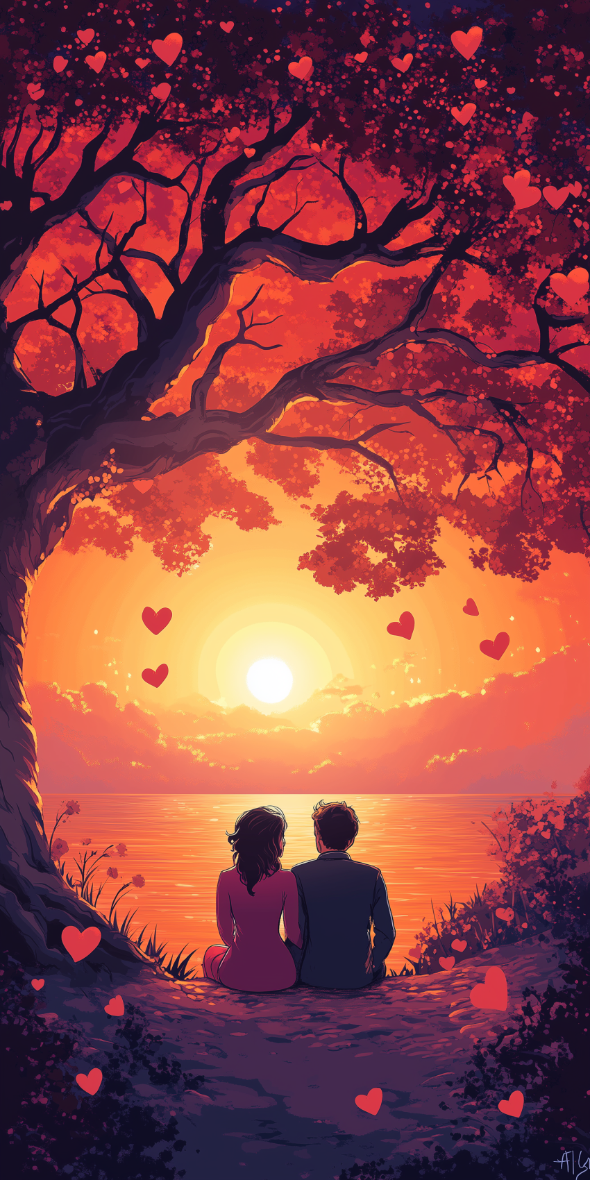 fond d ecran amour et romantisme pour mobile 22