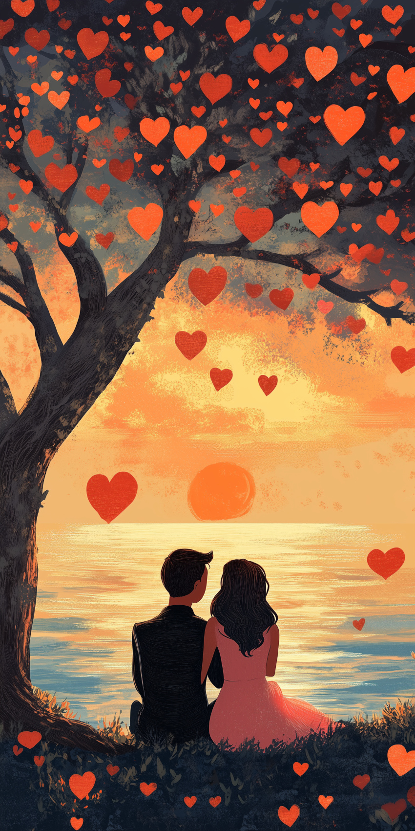 fond d ecran amour et romantisme pour mobile 23