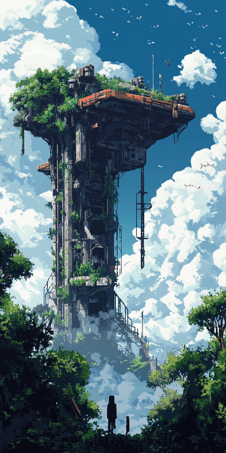 fond d ecran pixel art pour mobile 12