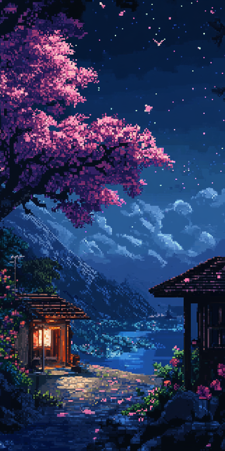 fond d ecran pixel art pour mobile 15