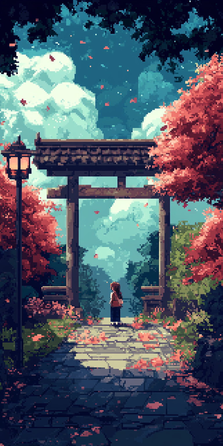 fond d ecran pixel art pour mobile 18