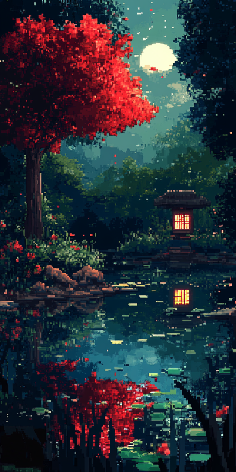 Fond d'écran pixel art pour mobile 20