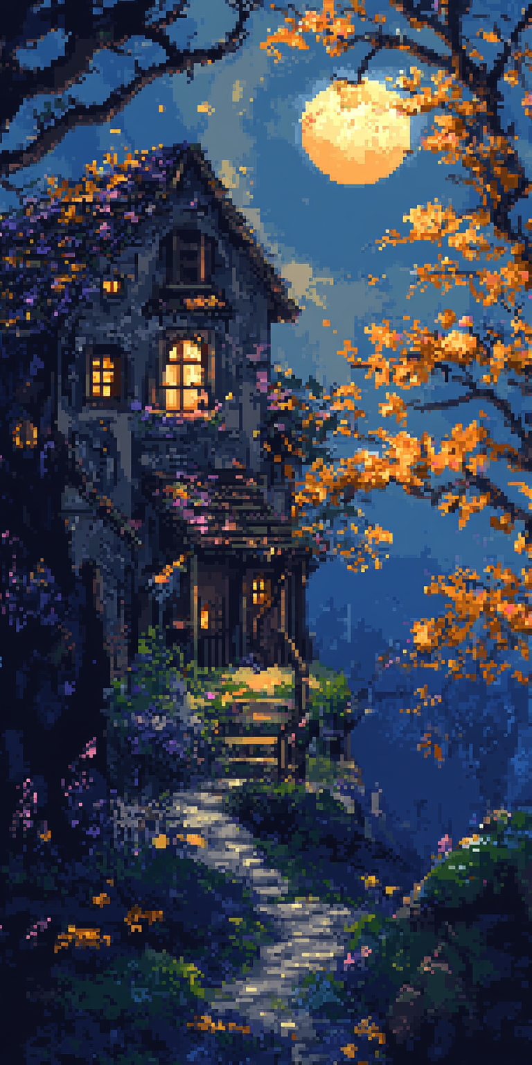 fond d ecran pixel art pour mobile 22