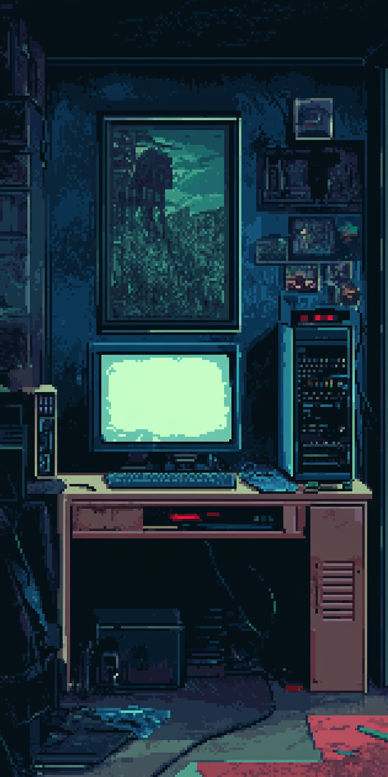 Fond d'écran pixel art pour mobile 24