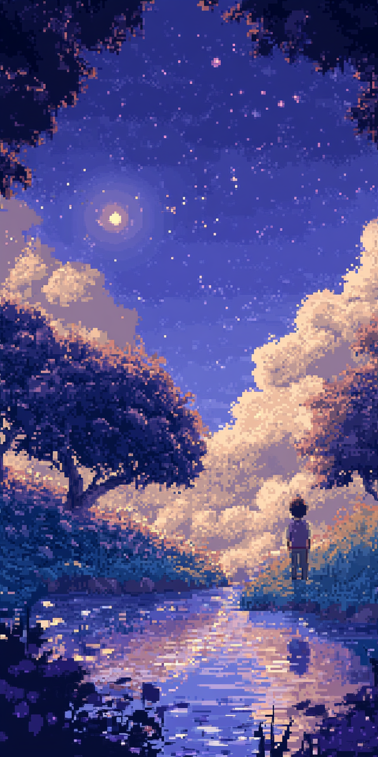 Fond d'écran pixel art pour mobile 26