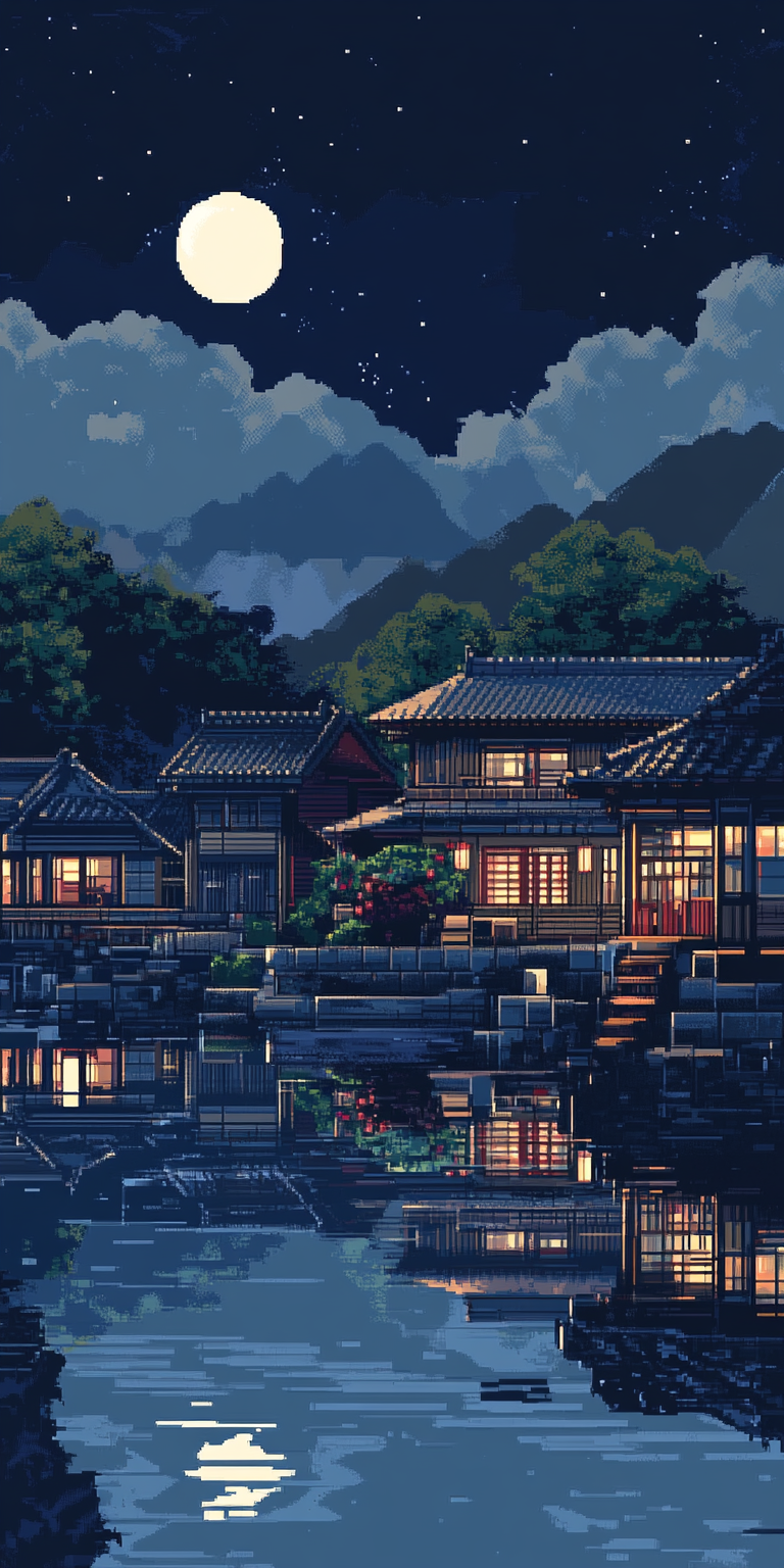 fond d ecran pixel art pour mobile 34