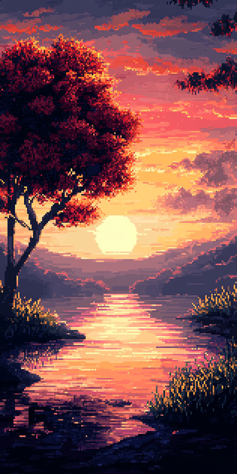 fond d ecran pixel art pour mobile 38