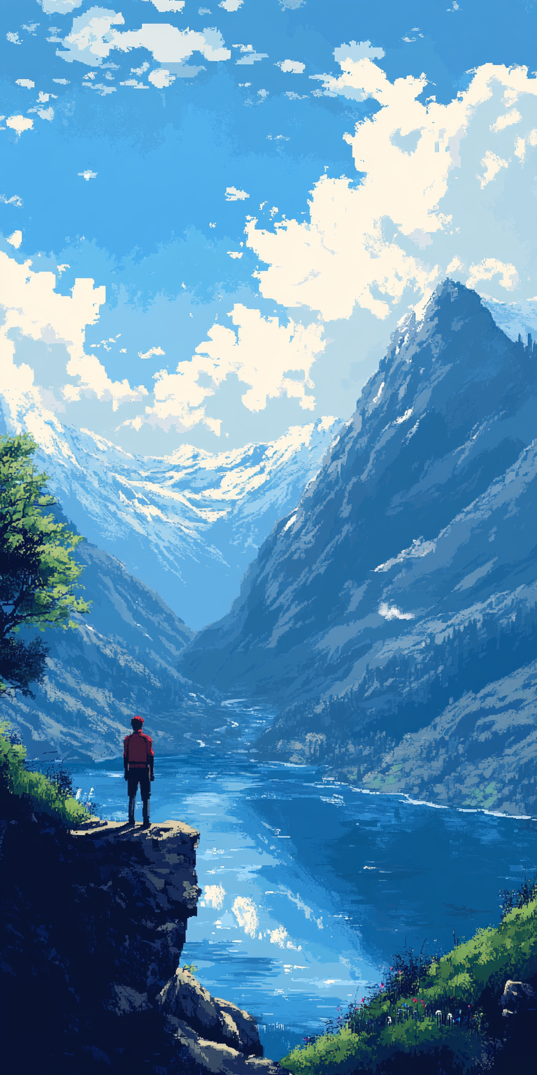 fond d ecran pixel art pour mobile 39