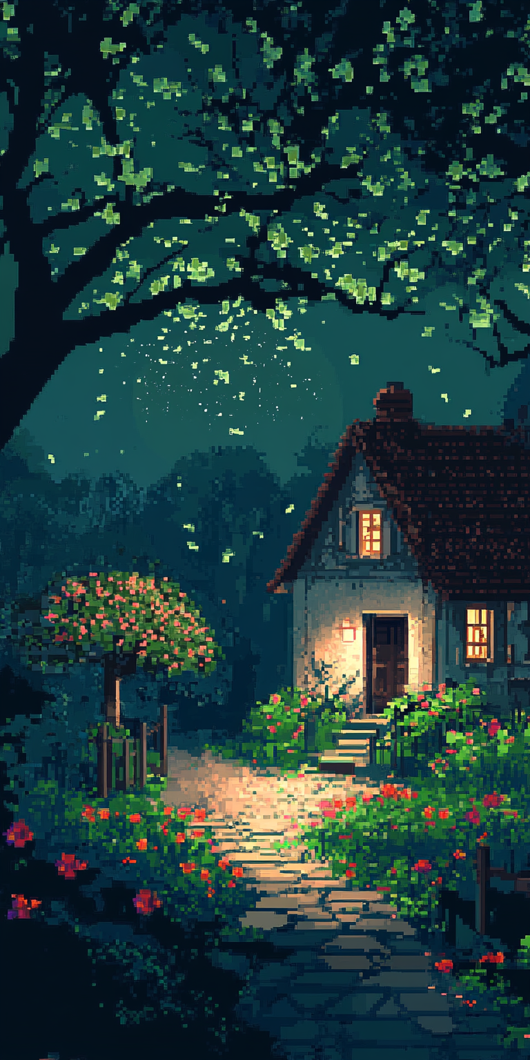 fond d ecran pixel art pour mobile 42