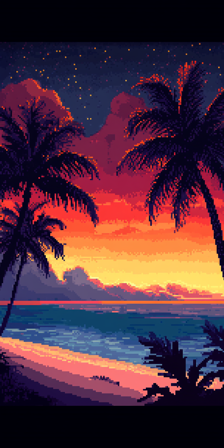 fond d ecran pixel art pour mobile 54