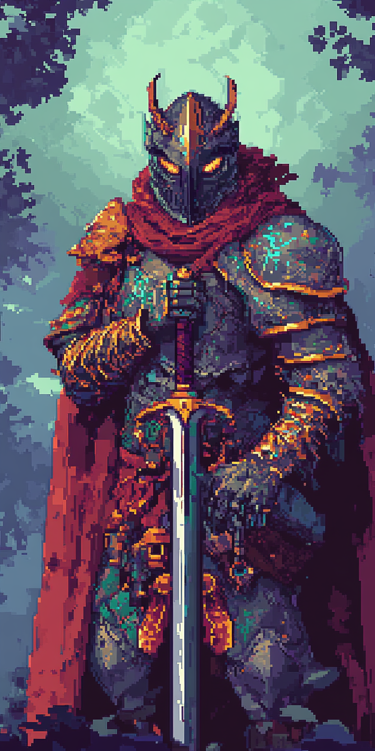 fond d ecran pixel art pour mobile 8