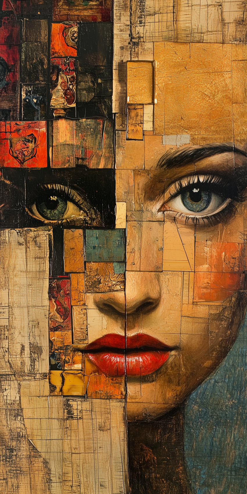 Gustav klimt inspiration fond d'écran pour mobile 12