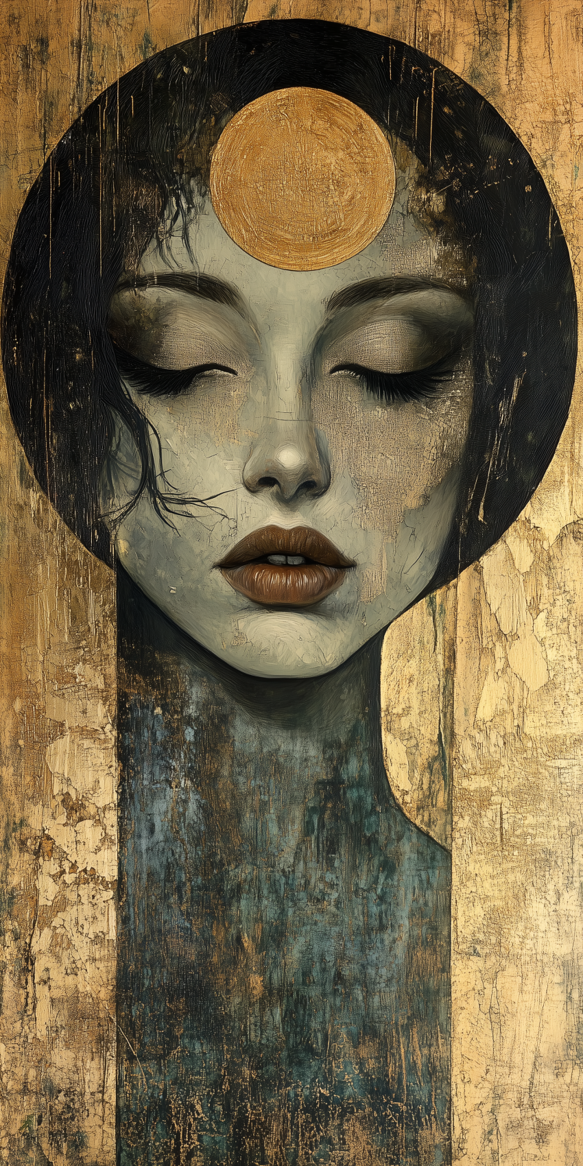 Gustav klimt inspiration fond d'écran pour mobile 16