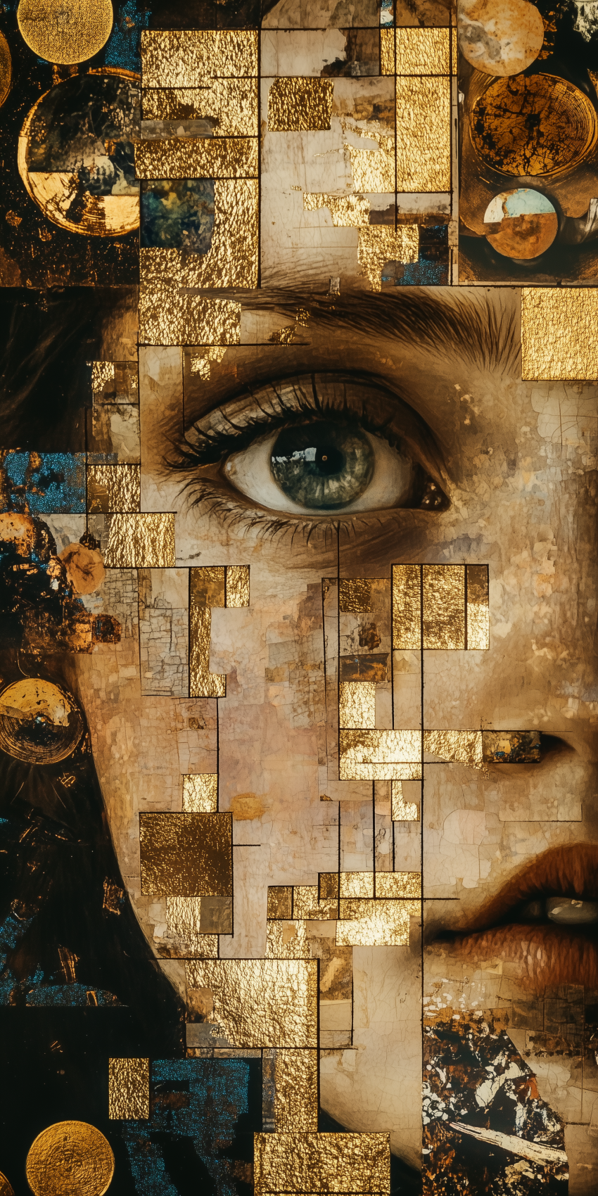 Gustav klimt inspiration fond d'écran pour mobile 27