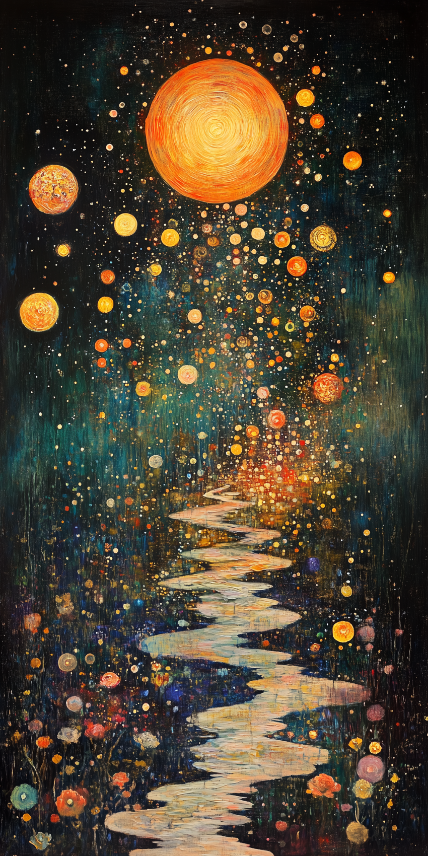 Gustav klimt inspiration fond d'écran pour mobile 33