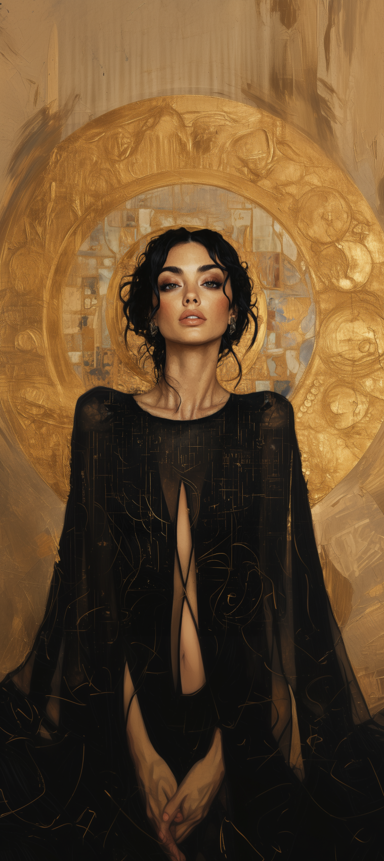 Gustav klimt inspiration fond d'écran pour mobile 39