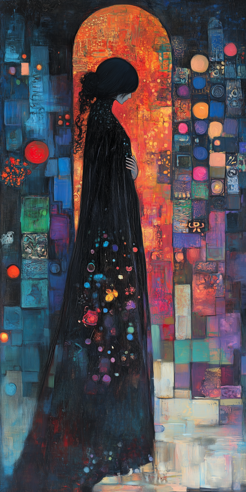 Gustav klimt inspiration fond d'écran pour mobile 41