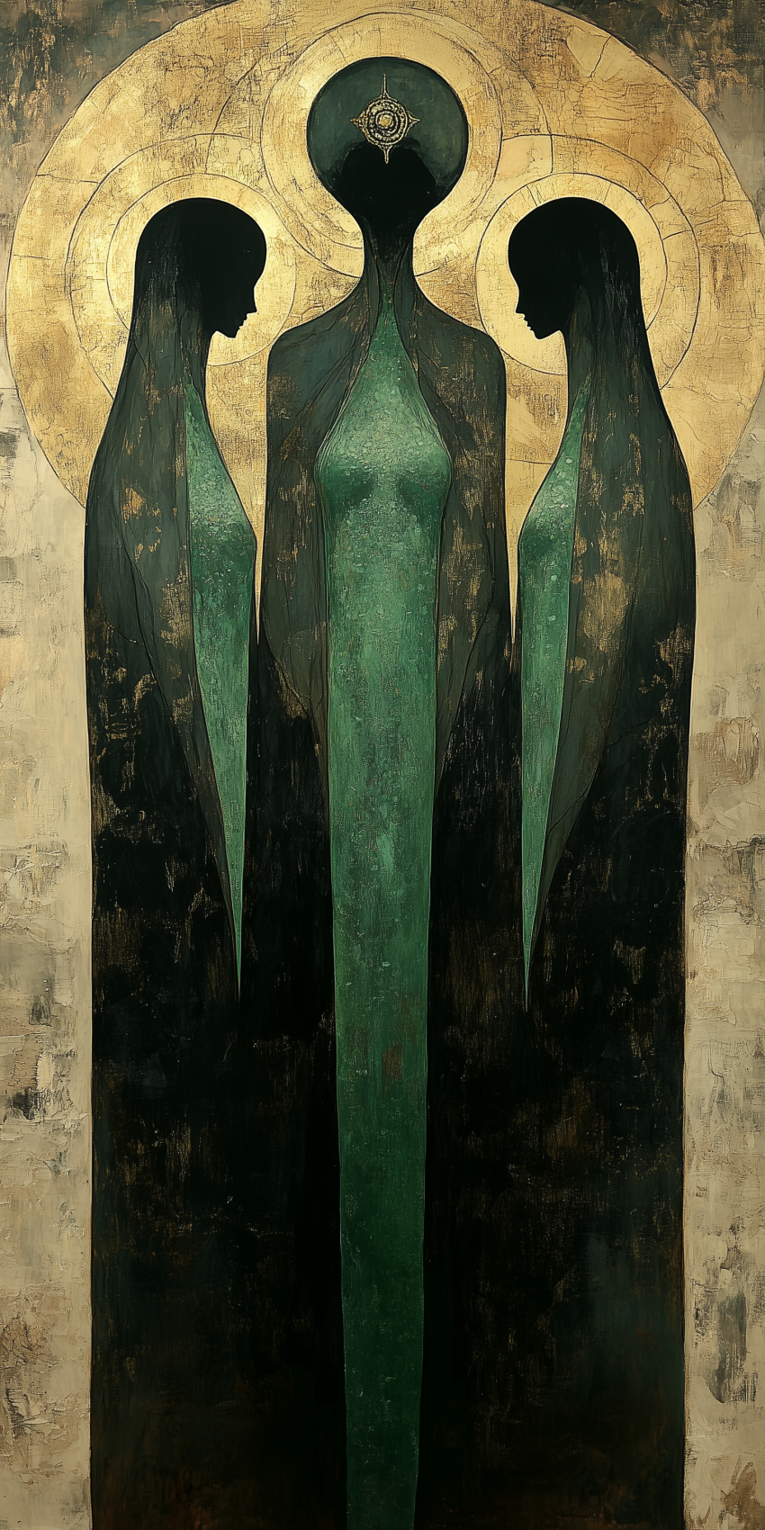 Gustav klimt inspiration fond d'écran pour mobile 5