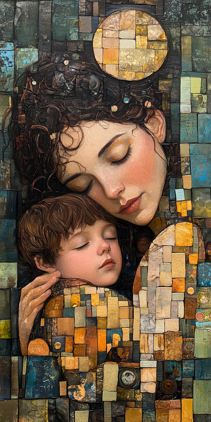 Gustav klimt inspiration fond d'écran pour mobile 7