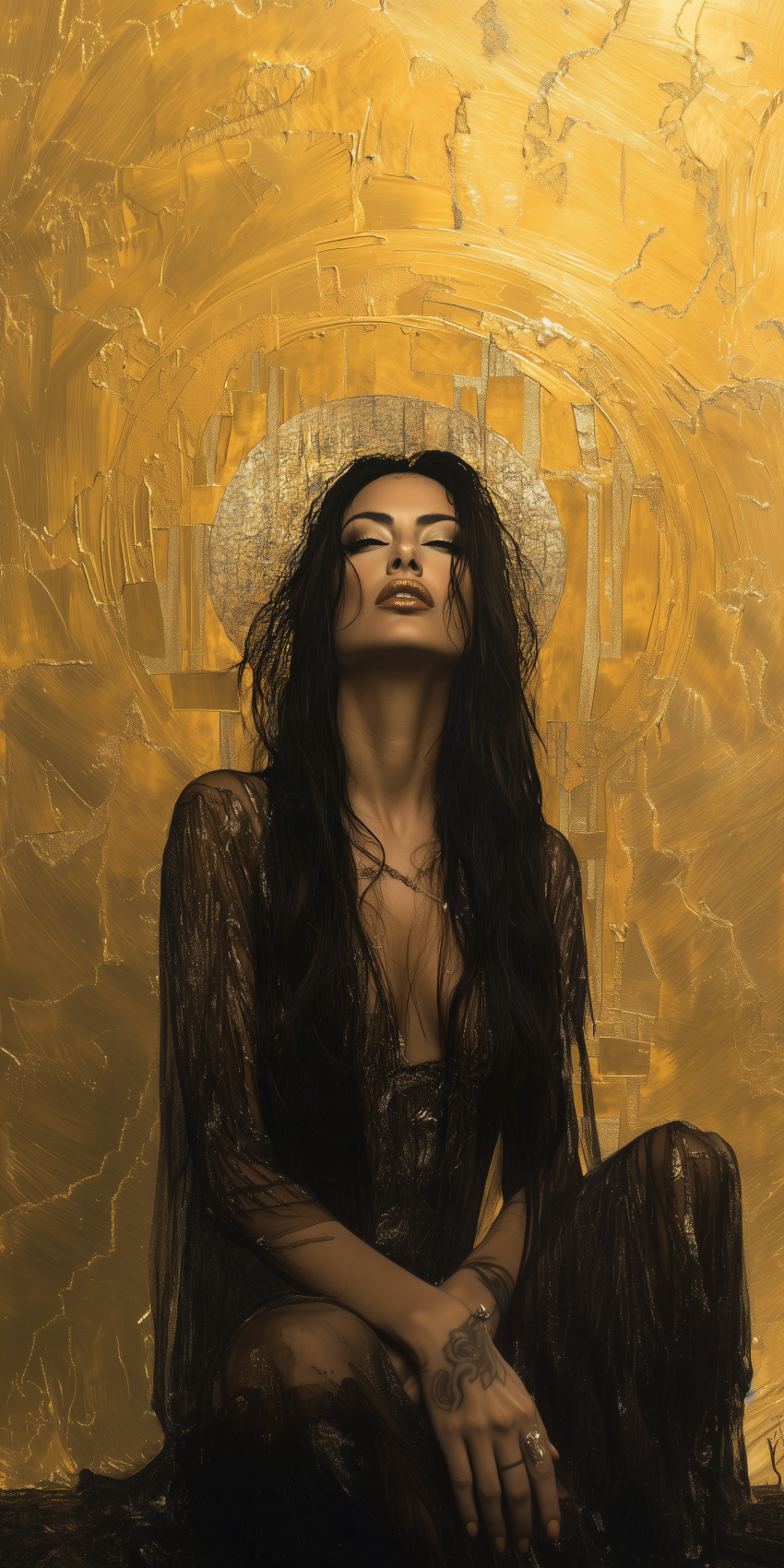 Gustav klimt inspiration fond d'écran pour mobile 8