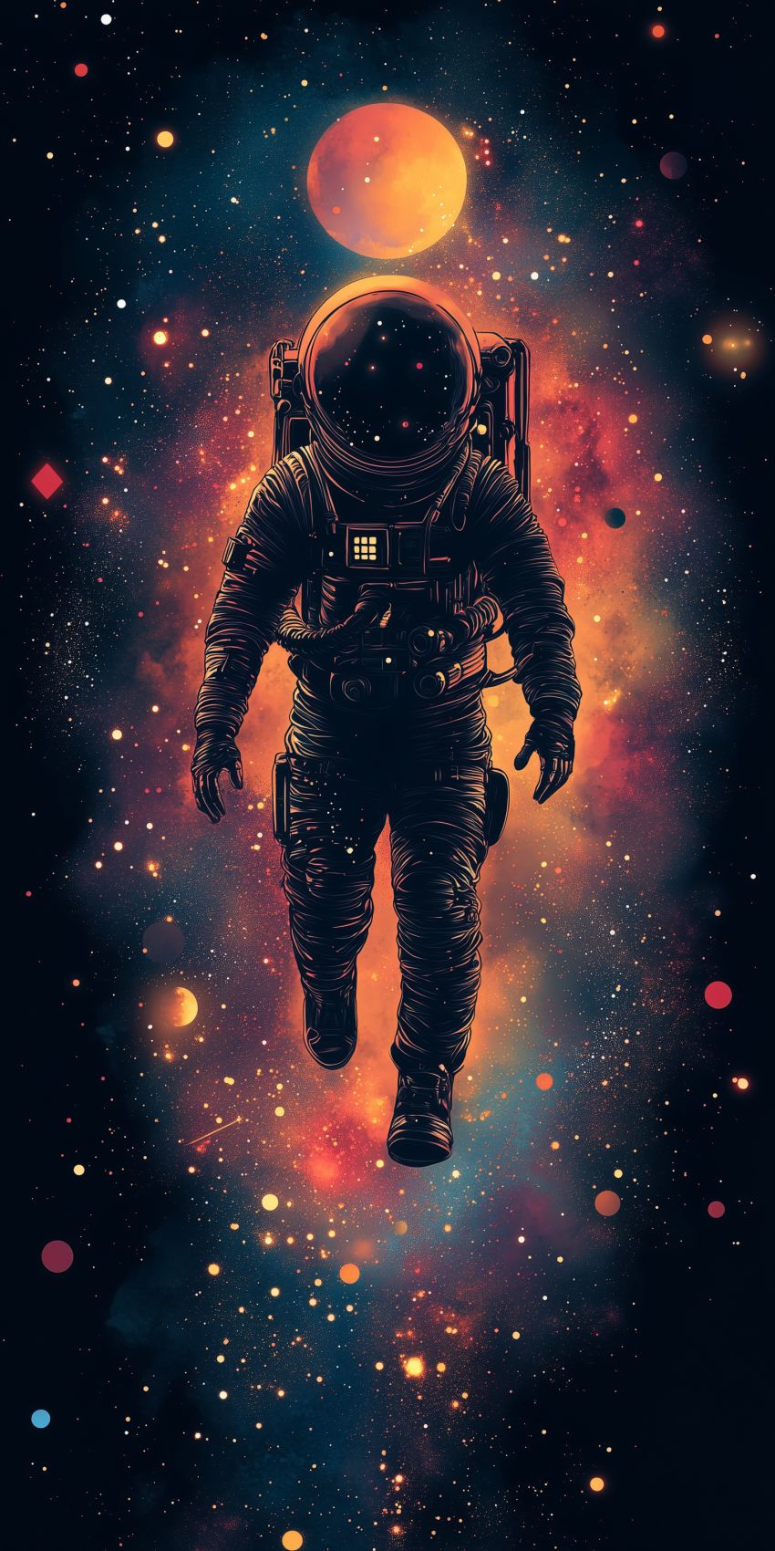 Fond d'écran mobile astronaute wallpaper smartphone 8