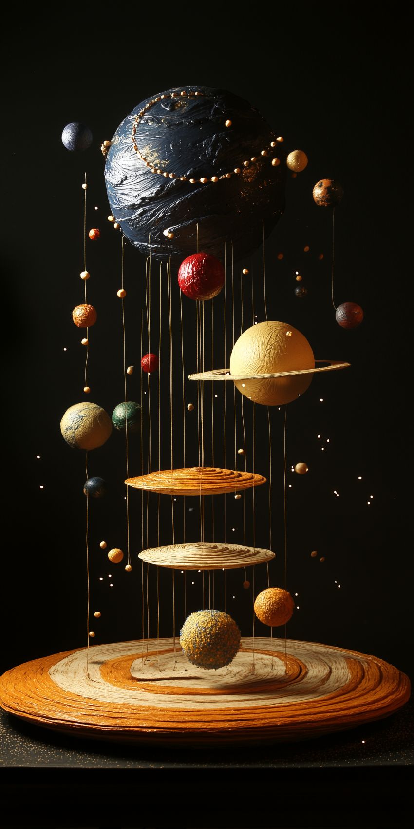 fond d ecran mobile planetes et lunes wallpaper smartphone 1