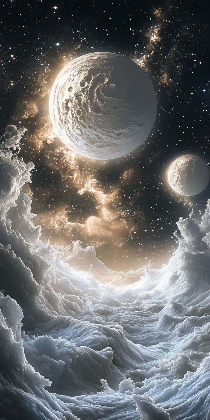 fond d ecran mobile planetes et lunes wallpaper smartphone 14