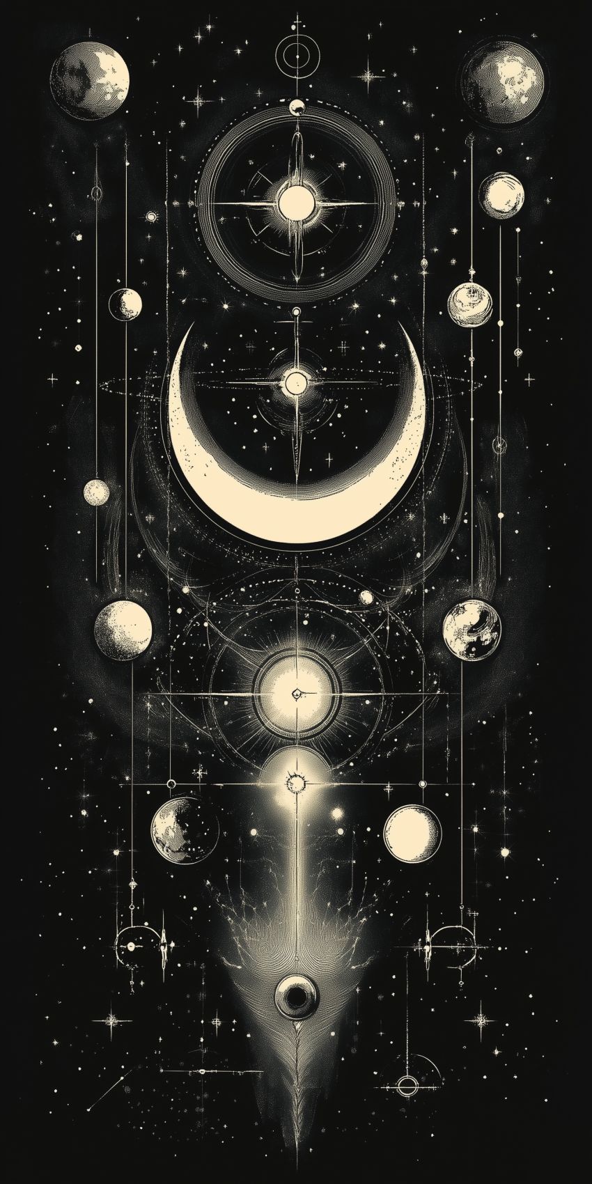 fond d ecran mobile planetes et lunes wallpaper smartphone 21