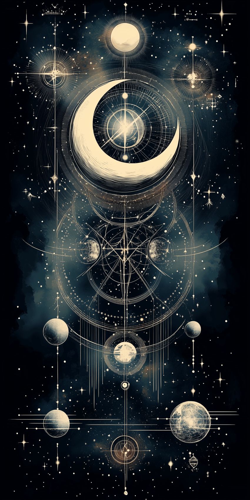 fond d ecran mobile planetes et lunes wallpaper smartphone 24