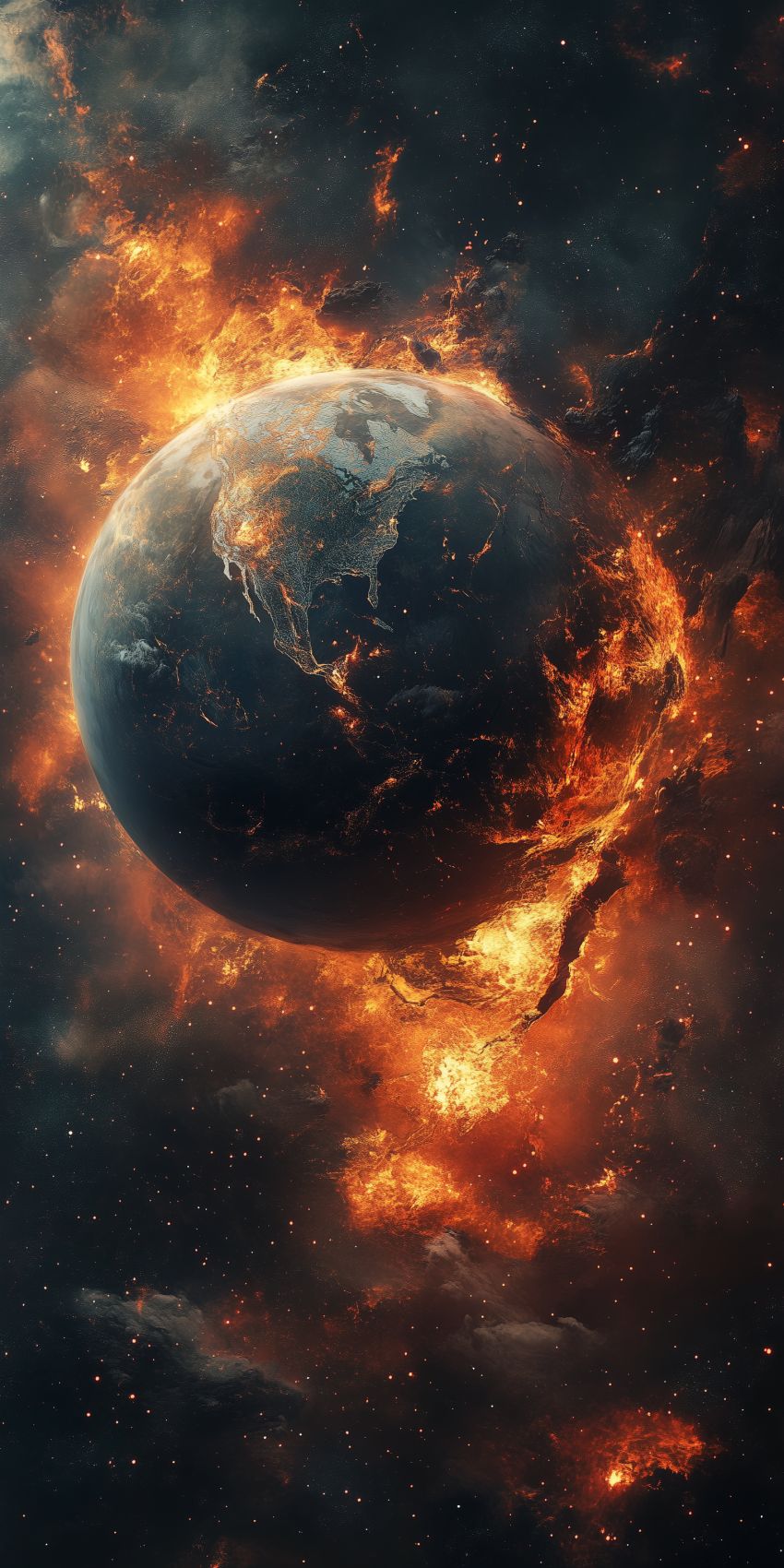 fond d ecran mobile planetes et lunes wallpaper smartphone 27