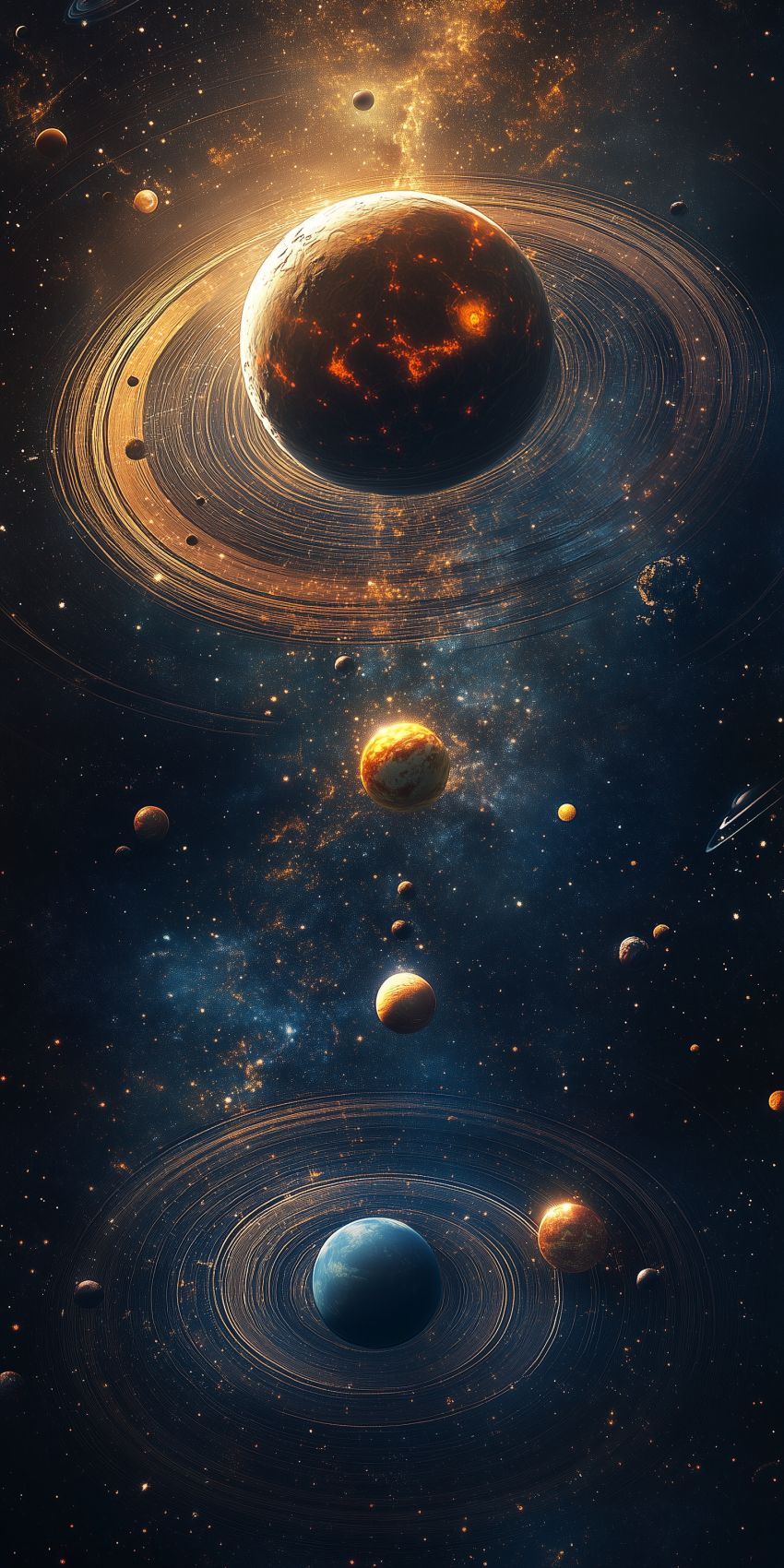 fond d ecran mobile planetes et lunes wallpaper smartphone 29