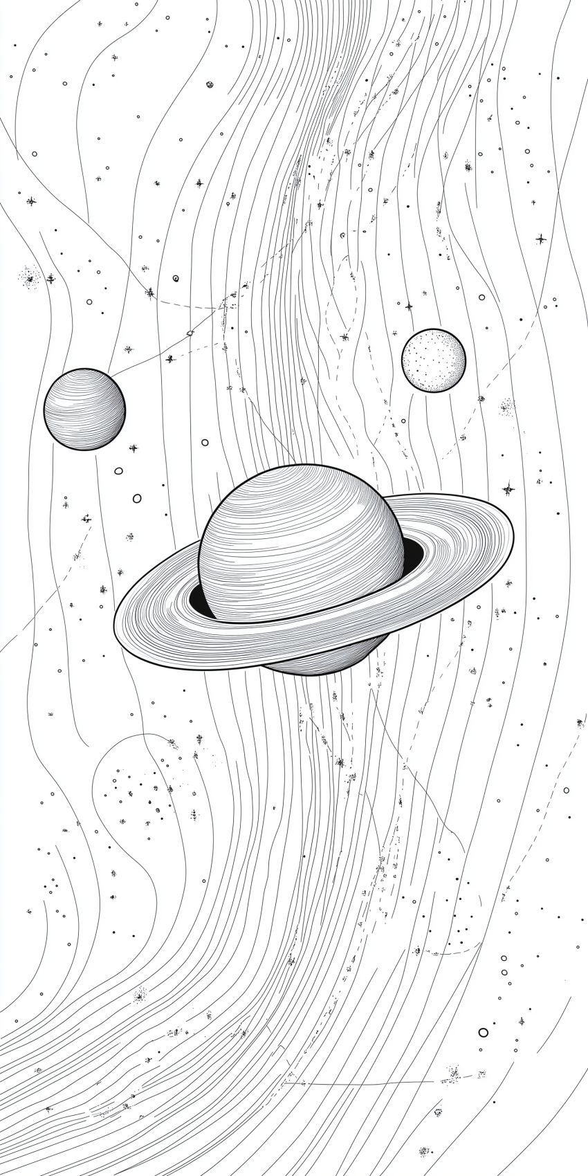 Fond d'écran mobile planetes et lunes wallpaper smartphone 33