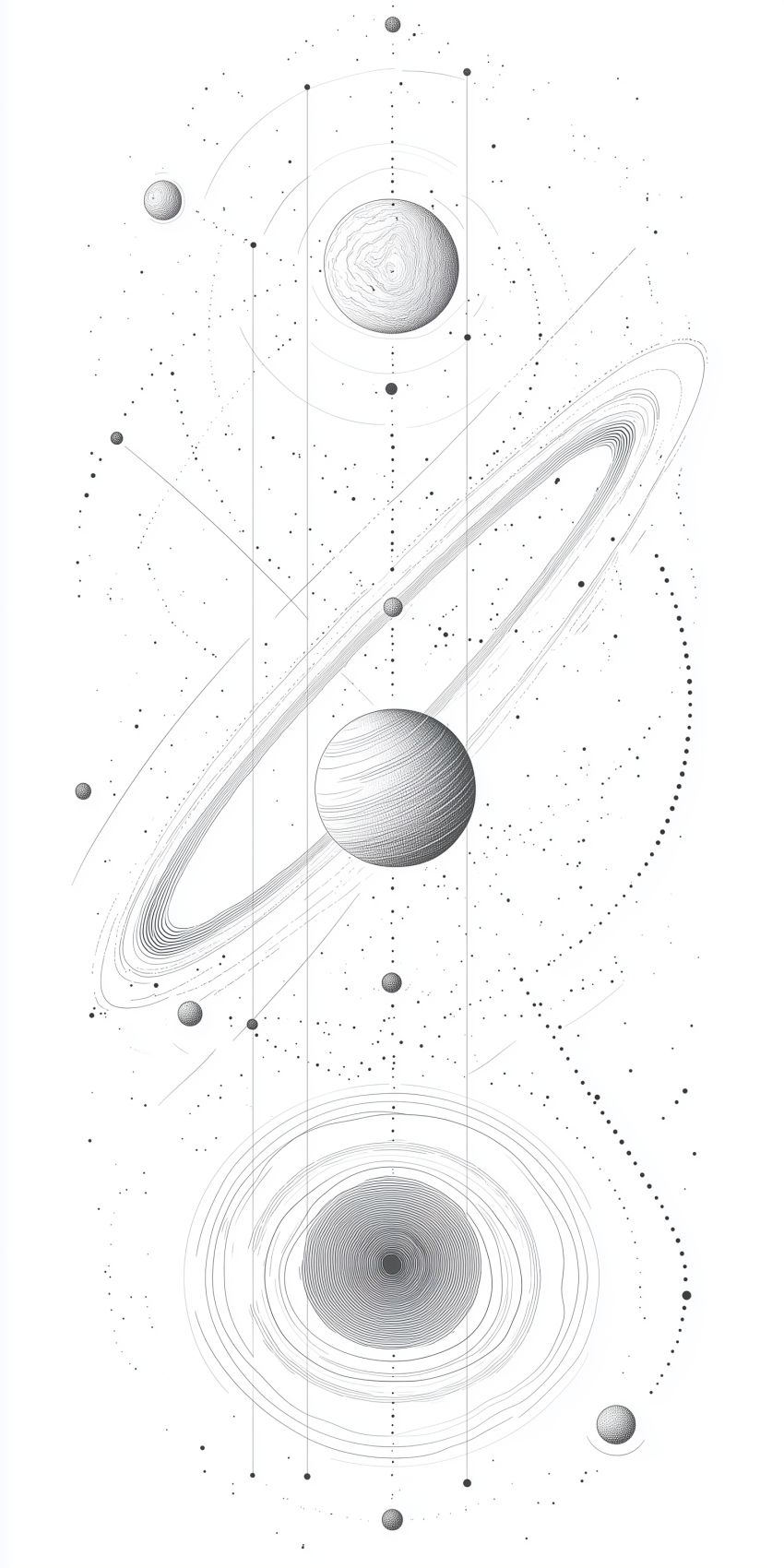 fond d ecran mobile planetes et lunes wallpaper smartphone 36