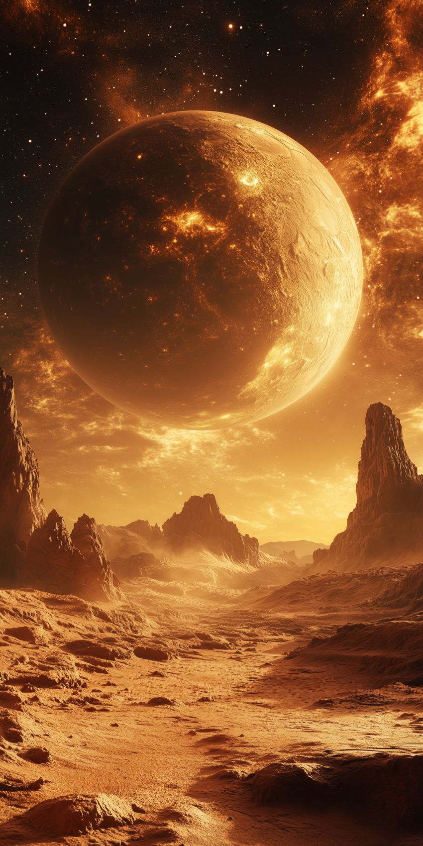 fond d ecran mobile planetes et lunes wallpaper smartphone 39