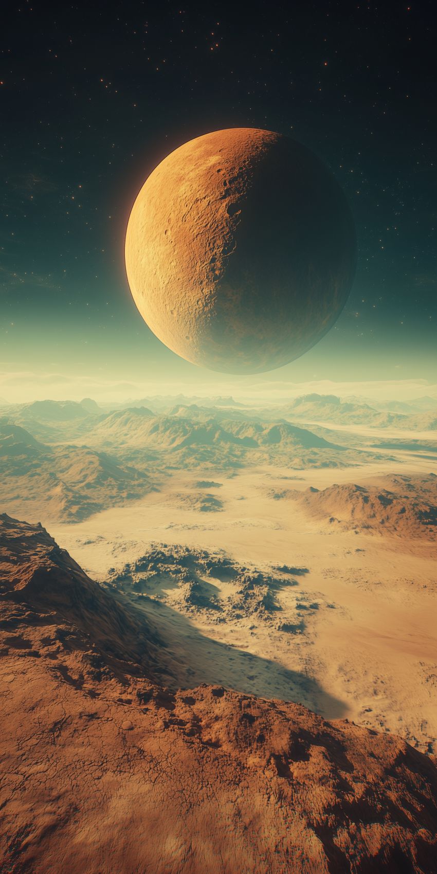 fond d ecran mobile planetes et lunes wallpaper smartphone 41