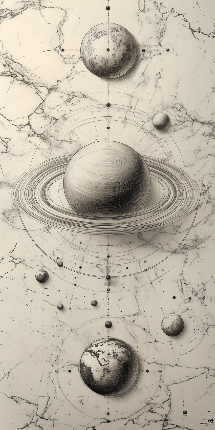 fond d ecran mobile planetes et lunes wallpaper smartphone 8