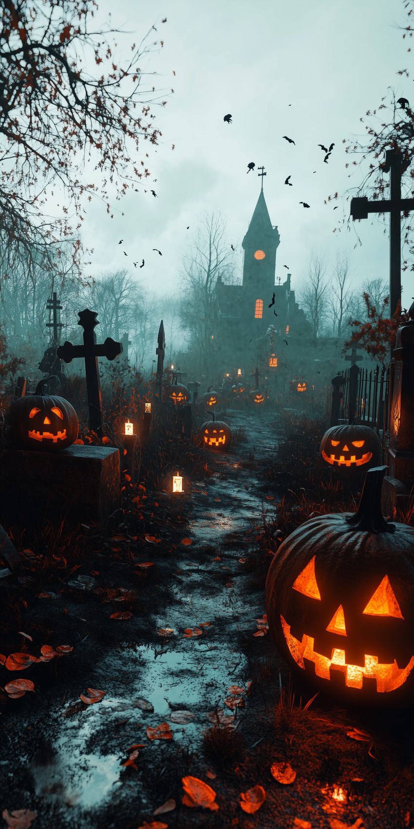 Fond d'écran mobile halloween wallpaper smartphone 9