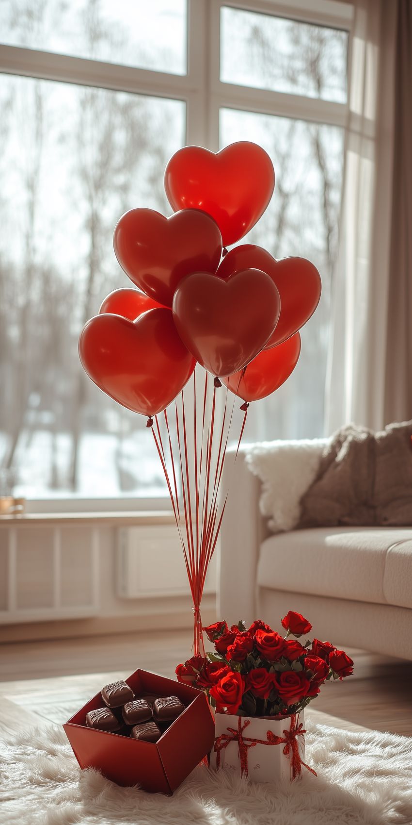 Fond d'écran mobile saint valentin wallpaper smartphone 1