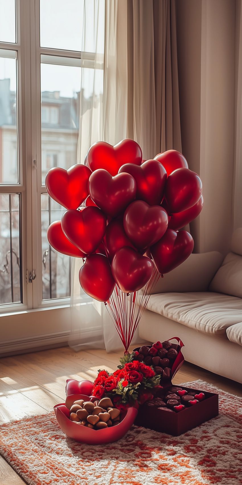 Fond d'écran mobile saint valentin wallpaper smartphone 4