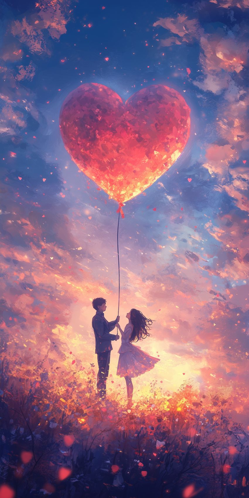 Fond d'écran mobile saint valentin wallpaper smartphone 9