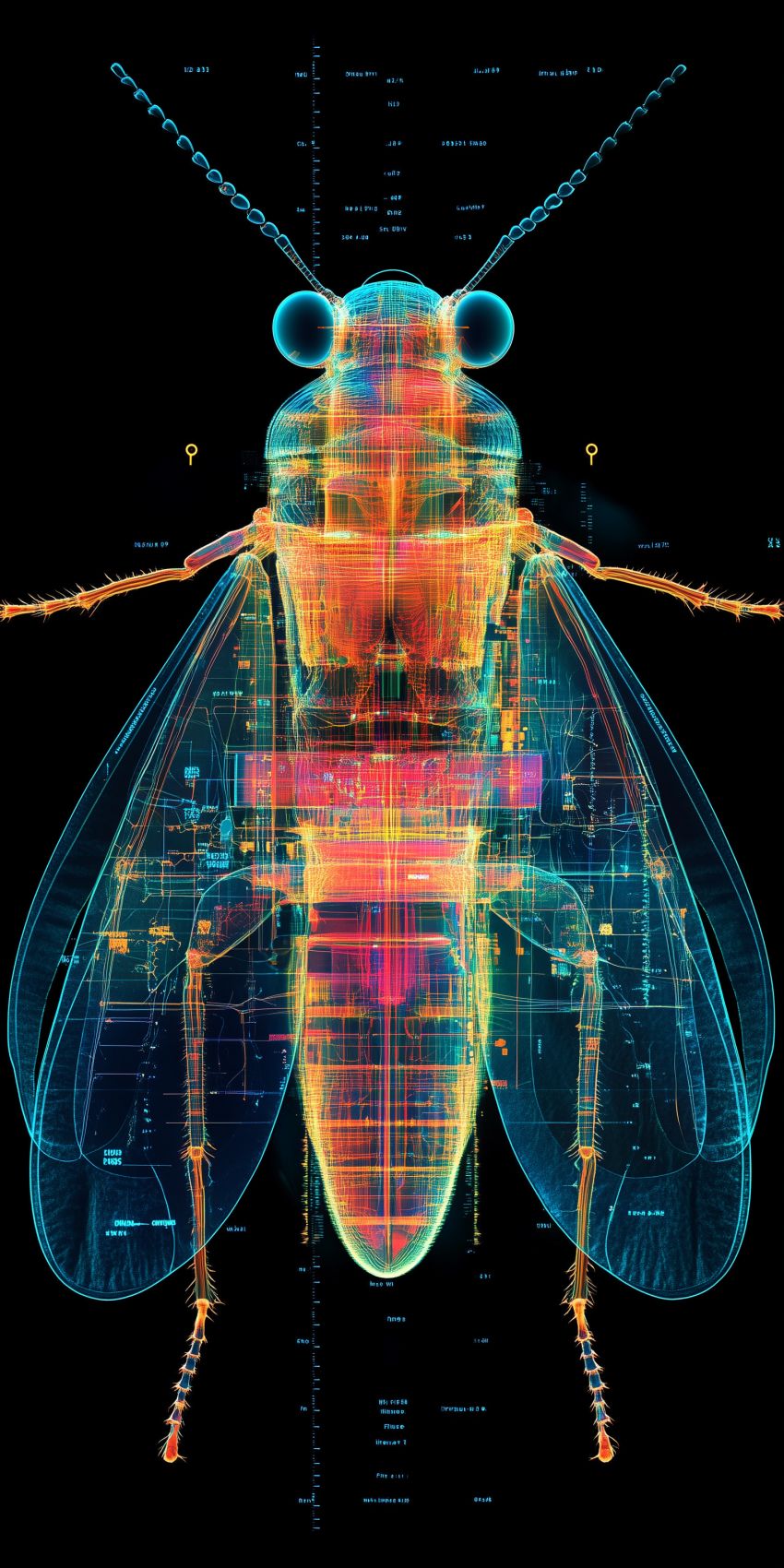 fond d ecran mobile insectes wallpaper smartphone 3
