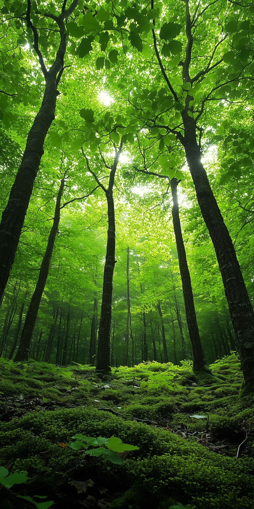 Fond d'écran mobile arbres et feuillage wallpaper smartphone 4