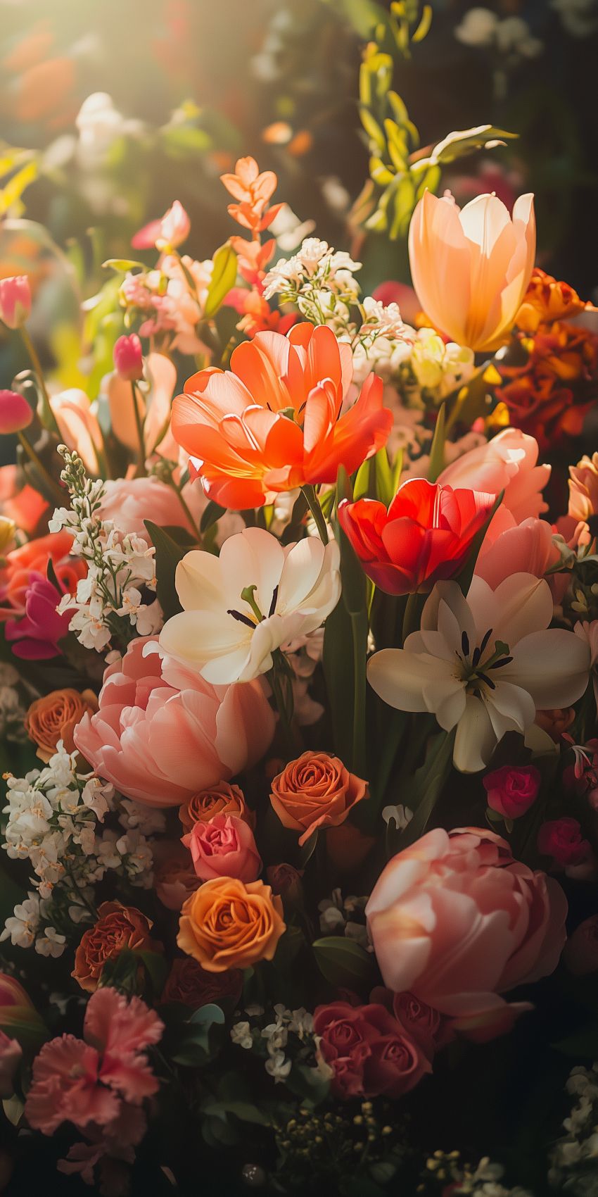 Fond d'écran mobile fleurs wallpaper smartphone 3