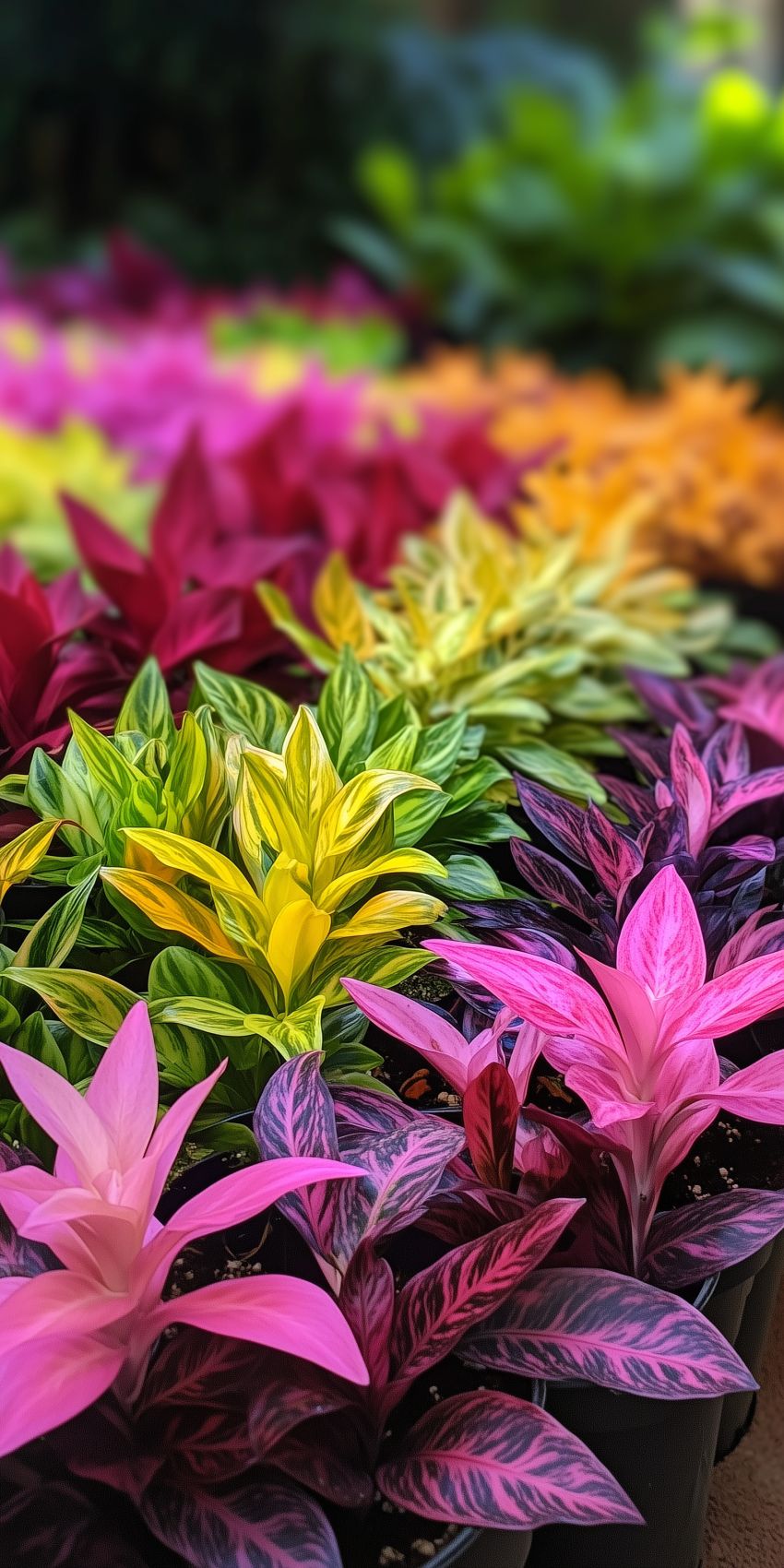 Fond d'écran mobile plantes tropicales wallpaper smartphone 3