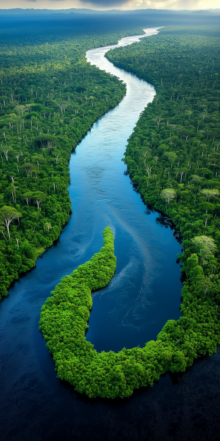 Fond d'écran cascade et riviere pour mobile 27