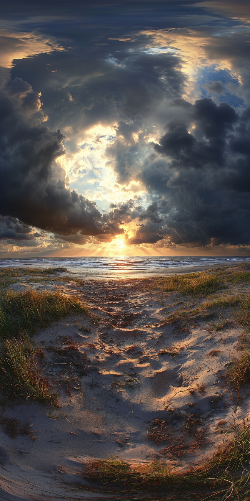 Fond d'écran de ciel et nuages pour mobile 1