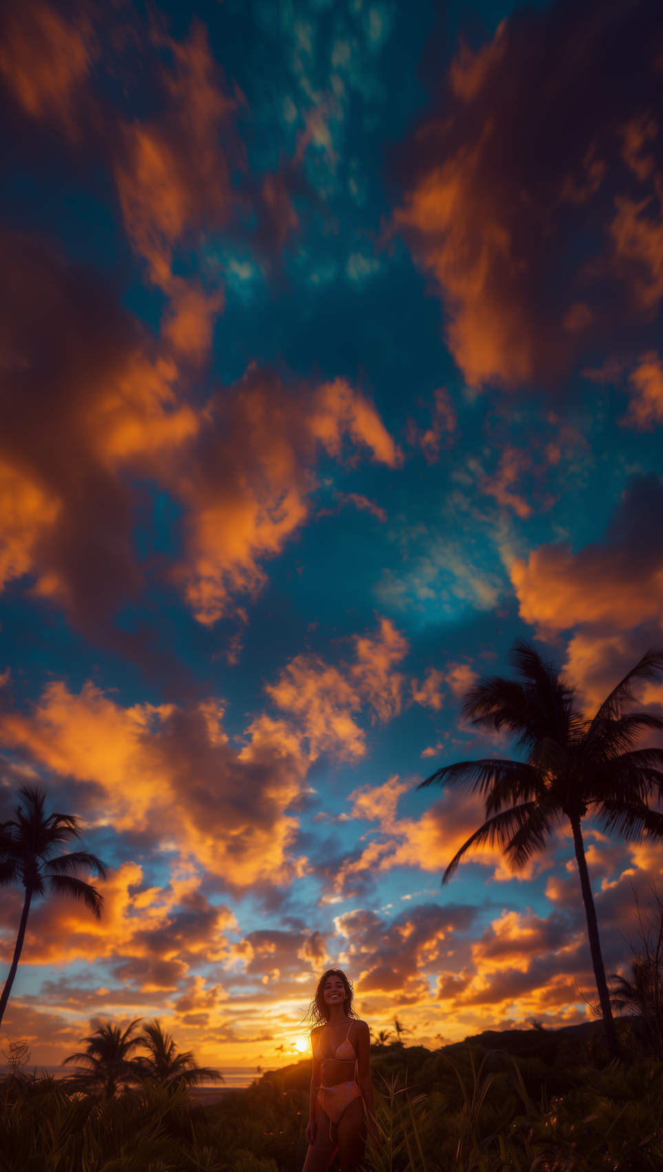 Fond d'écran de ciel et nuages pour mobile 11