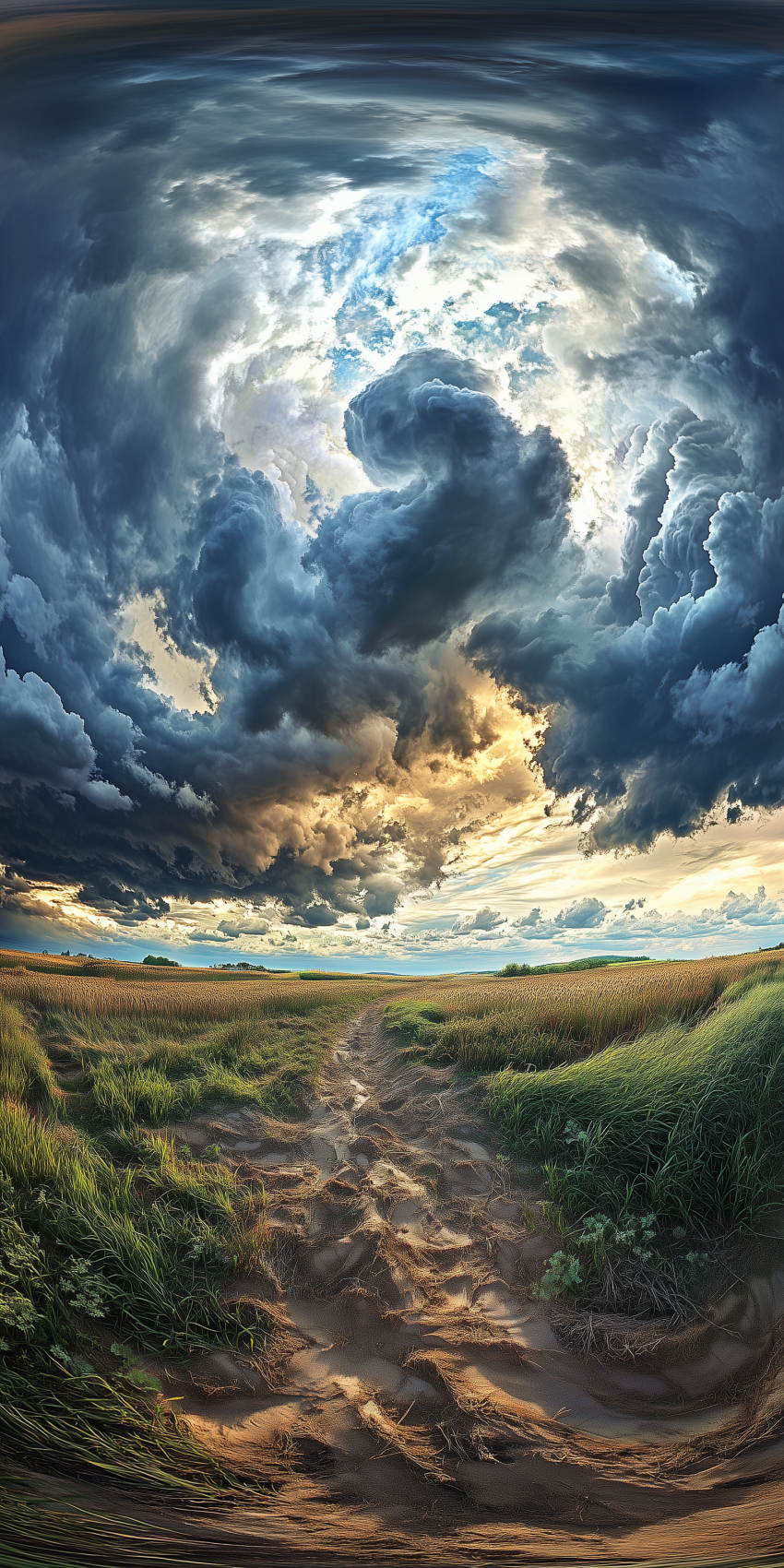 Fond d'écran de ciel et nuages pour mobile 2