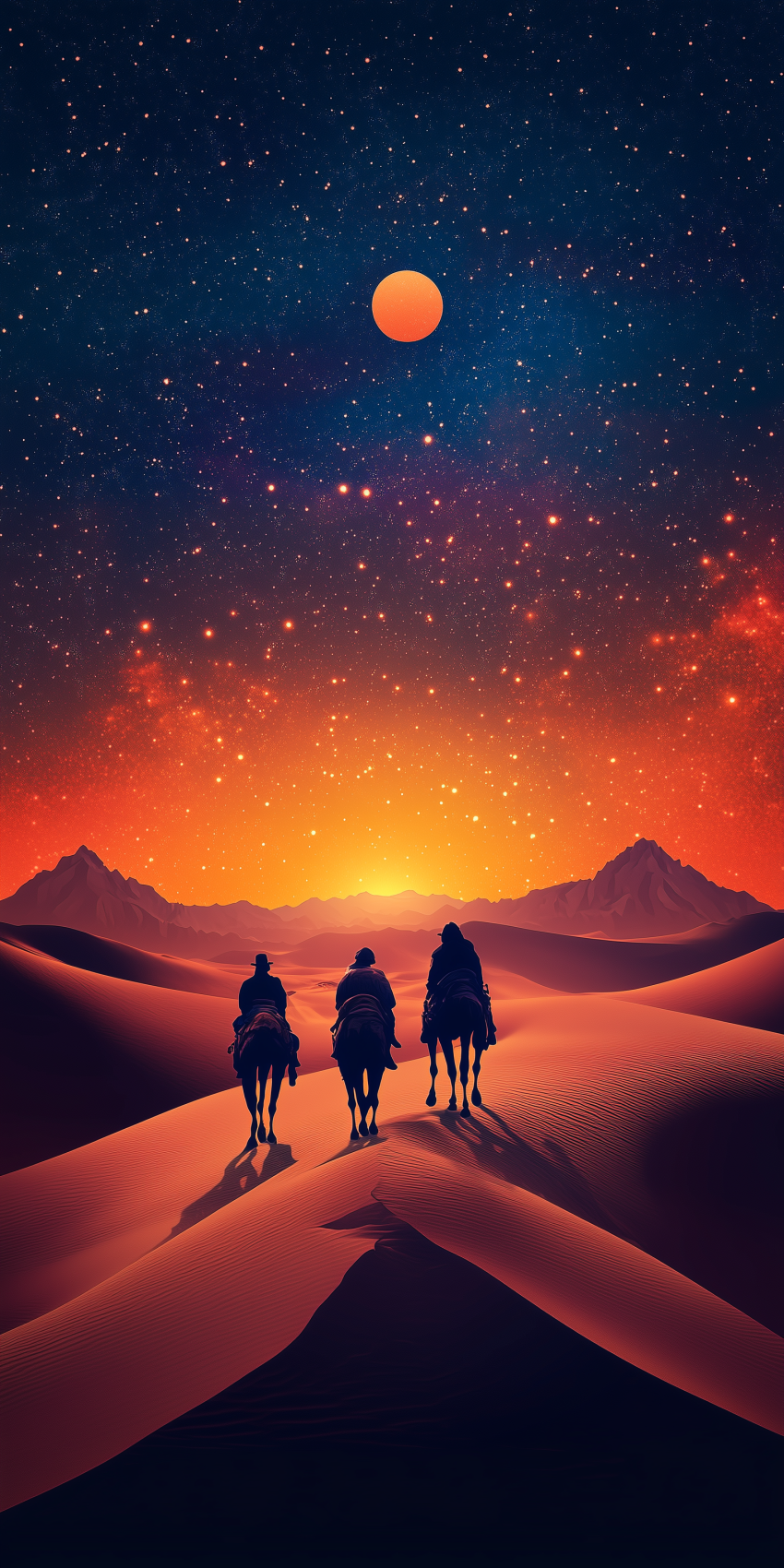 Fond d'écran desert pour mobile 21