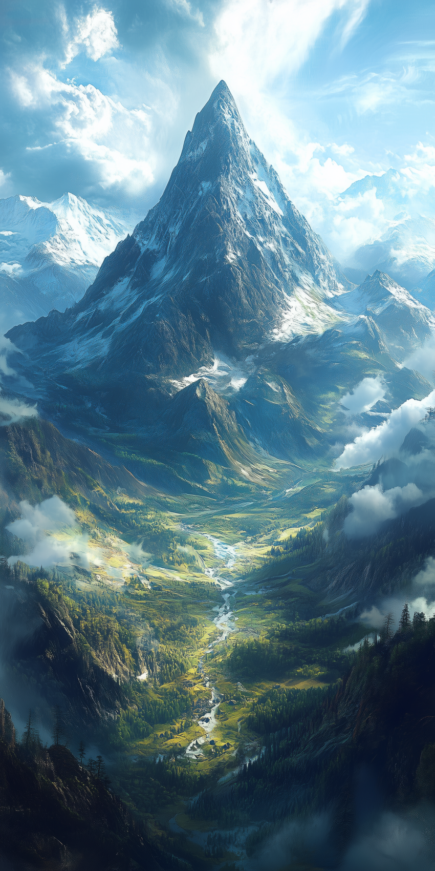 fond d ecran mobile montagne 13